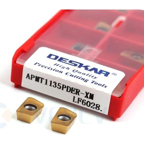 APMT1135PDER-XM LF6028 APMT CNC Lathe Milling Machining Turning Tools Carbide insert Universal Model Sturdy Blade Wear-resistant