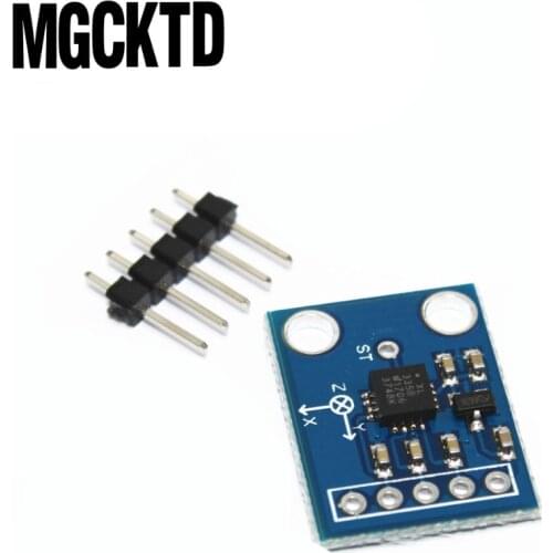 GY-61 ADXL335 three-axis accelerometer tilt angle module alternative MMA7260