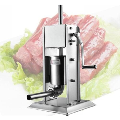 Stainless Steel Enema Machine Commercial Vertical Ham Sausage Dachshund Blood Sausage Rice Sausage Food Filling Machine