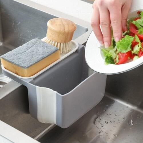 Kitchen Sink Multifunctional Storage Rack Multi Purpose Washing Bowl Sponge Holders Organizer Garbage Drain Basket Cocina