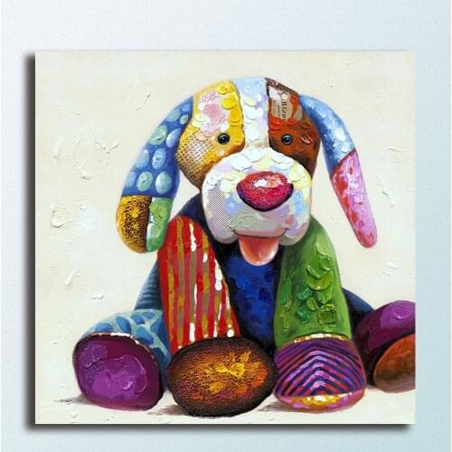 Fashion Just-Waiting-to-Play Oil Painting Wall Art Picture Paiting Canvas Paints Home Decor HD Print Painting Wall Art Picture