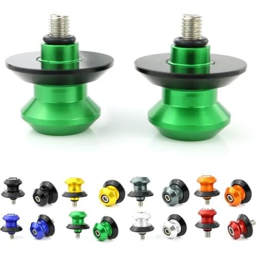 Fit For Kawasaji Versys 650 ZX-6R ZX-10R Z1000SX Z900 Z1000 Z650 Z800 Motorcycle Swingarm Stand Bobbins Spools Sliders Screws