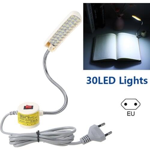 High Quality 30 LED Sewing Machine Light For Working Tables Lathes Drilling Machines Gooseneck Lamp Sewing Machine Light