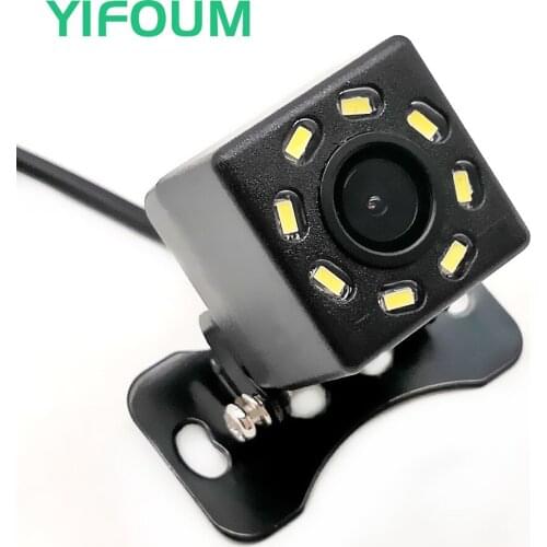 YIFOUM HD 170 Degree Waterproof with Parking Line Car Reverse Backup Rear View Camera CCTV Parking Camera For Parking Monitor