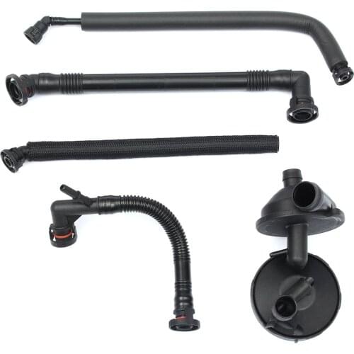 1 Set Crankcase Oil Separator Hose & Vent Valve Kit For BMW E46 E39 E60 M54 X3 X5 Z3 Z4 11617504535 11617504536 11611432559
