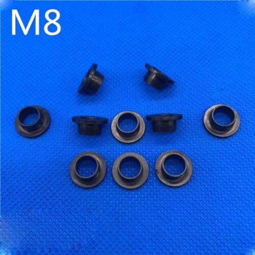 30pcs M8 nylon step washers gaskets double-layer gasket washer 8mm inside diameter transistor insulation cover sleeve