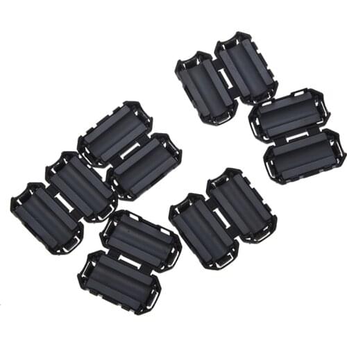 6 x Clip On EMI RFI Noise Ferrite Core Filter for 7mm Cable