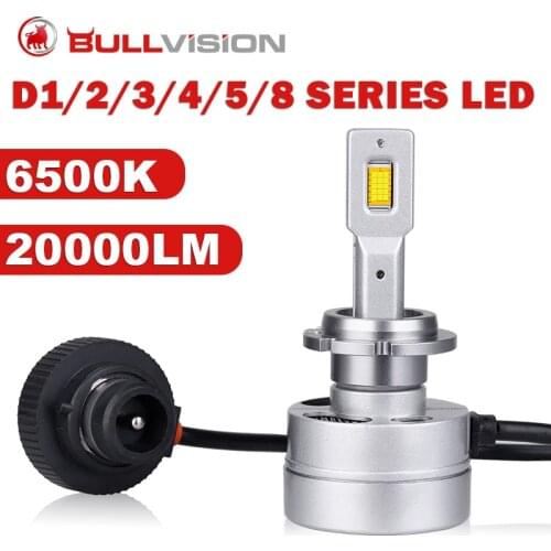 D1S Canbus Led Headlight D5S D2S Plug And Play LED Bulb D2R D4S D4R D3S D8S HID Replace light 6500K 20000LM Auto Turbo Led Lamp