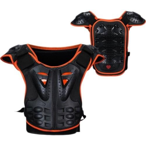 Kids Body Skiing Motorcycle Jackets Armor Children Armor Vest Protective Suitable Skate Board Skiing Pulley Reflective Kids Jack