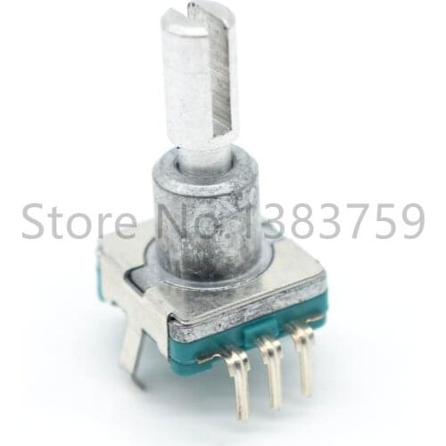 EC11 car radio CD audio knob volume button switch encoder shaft length 17.5mm diameter 4.7mm