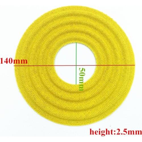 I KEY BUY 50pcs 140mmx50mm Speakers Spring Pads Woofer Subwoofer Speaker Wave Shrapnel DIY For Home Theater Repair Accessories