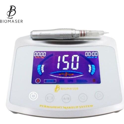 Biomaser X1 Digital Touch Permanent MakeUp Machine Pen Kit For Eyebrows lips Eyes Complete Tattoo Pen Professional Machine