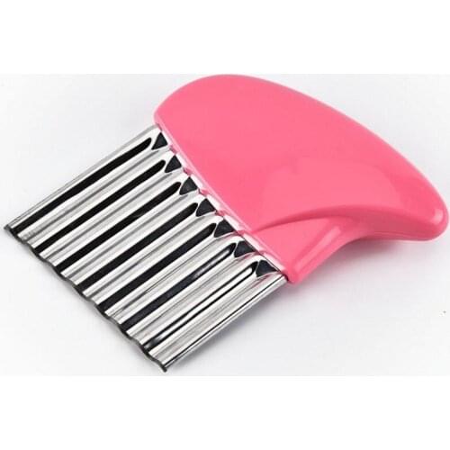 Stainless steel wavy cutter multi-function potato knife cutter cutting fries kitchen gadget