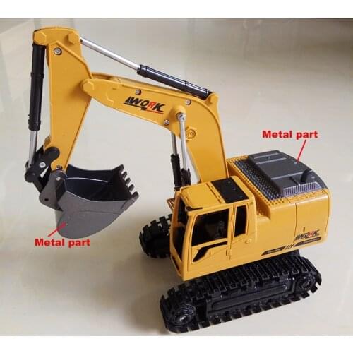 2020 new 1:24 8CH Simulation RC excavator toys RC Engineering car tractor Crawler Digger Model brinquedos
