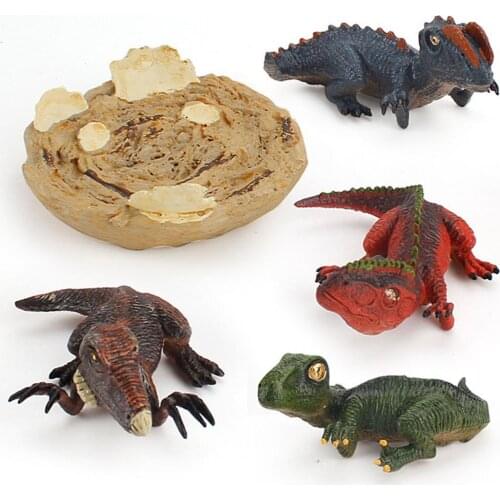 Simulation Hatched Dinosaur Cub Model Doll Children Gift Desktop Decor Ornament Desktop Decor Ornament Dinosaur Model Doll