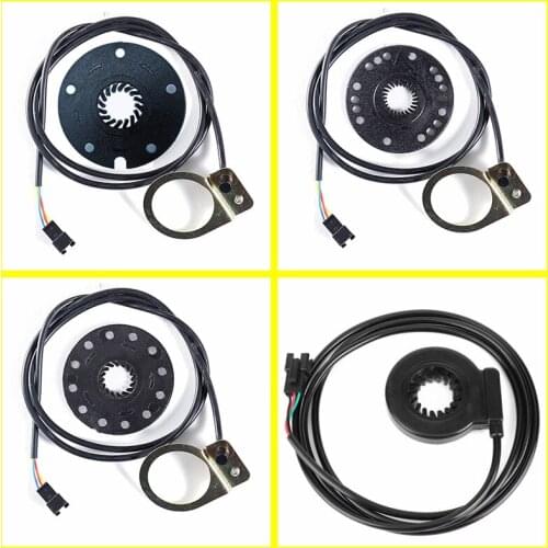 Electric Bicycle Pedal 5/8/12 Magnets E-bike PAS System Assistant Sensor Speed Sensor Black Color Easy to Install