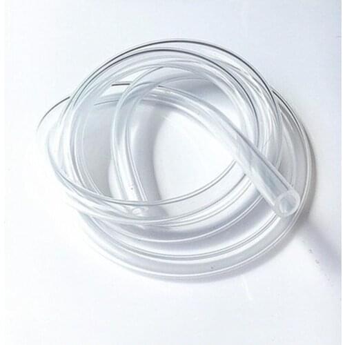 Length 2m Food Silicone Rubber Hose Transparent High Temperature Hose Medical Grade Elastic High Pressure Elastic Plastic Tube H