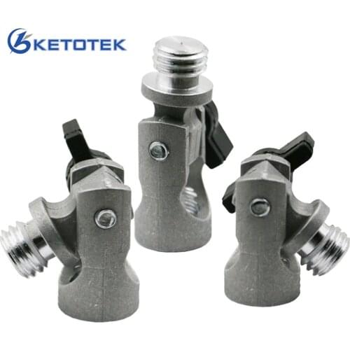 360 Degree Rotary 5/8 Inch Angle Adjustment Bracket for Tripod Laser Level Conversion Connector Leveling Tool