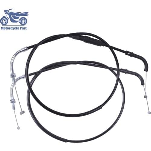 Motorcycle Adjustable Clutch Control Cable and Throttle Oil Cable Line Wires For Kawasaki KLX250 KLX 250 1992-2004 2005 2006