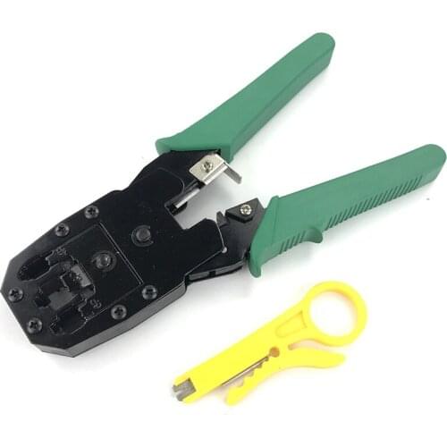 Network Cable Pliers Dual-purpose Three-purpose Network Crimping Pliers Crystal Head Pressing Pliers Hand Tools