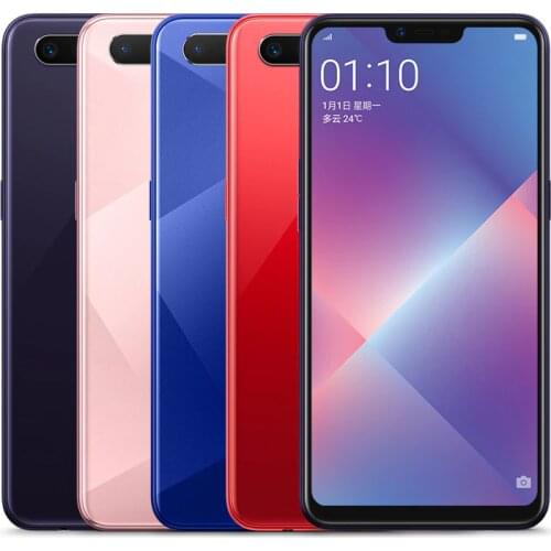 Stock New Original OPPO A5 Global Rom Android Smart Phone 6.2" Full Screen 4230mAh 1520x720 Face recognition 1080P 13MP+2MP