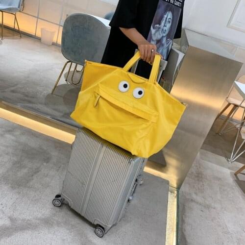 New Market Travel Bag Female Short Distance Large Capacity Travel Business Travel Portable Fitness Bag Handbag Delivery Bag Lugg