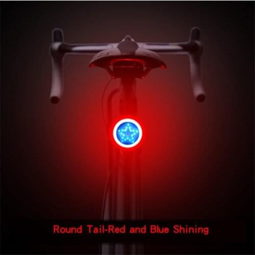 Multi Lighting Bicycle Flashlight Bike Rear Light USB Charge Led Bike Light Flash Rear Cycing Lights for Mountains Bike Seatpost
