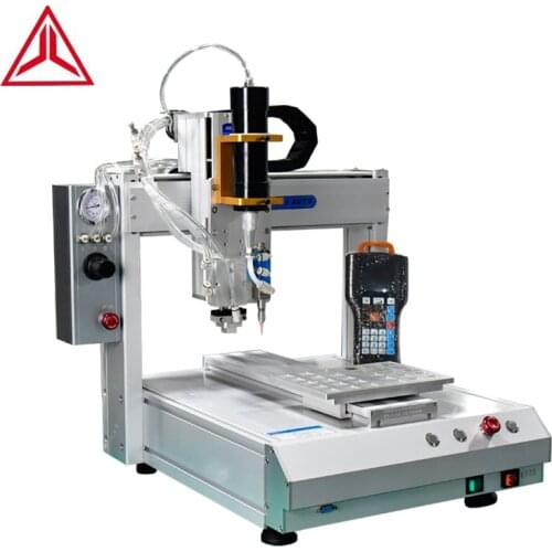 OEM Precise Electronic Product Silicon Glue Dispensing Machine Three Axis Glue Dispenser Robot With Adsorption Patch Function
