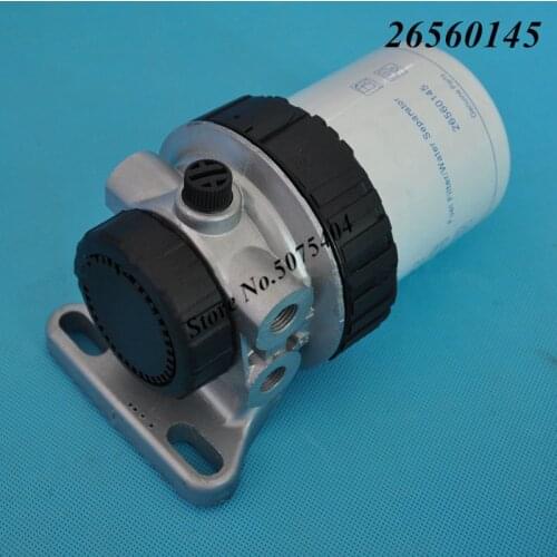 Fuel Filter 26560145 Fuel Water Separator Assembly For Diesel Engine Maintenance Spare Parts 26560920 1383100 H183WK WK8141
