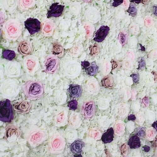 SPR wedding Artificial SILK rose hydrangea flower wall panels for occasion backdrop flower arch floral arrangement decorations