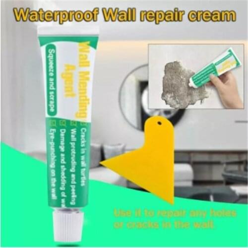 20ML Wall Repair PasteTile Grout Wall Mending Agent Tile Crack Nail Repair Agent Anti-mold Filler Room Paint Cleaner Adhesives