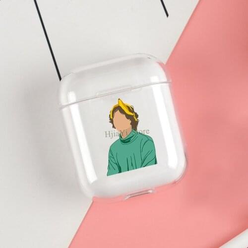 Matthew Gray Gubler Cases For Apple AirPods 1 2 Case Clear Wireless Bluetooth Earphone Case Protective Shell