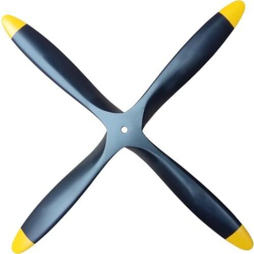 1pcs 4 Blades Wooden Propeller 15*8 For Scale Gas Fixed Wing RC Airplane Model