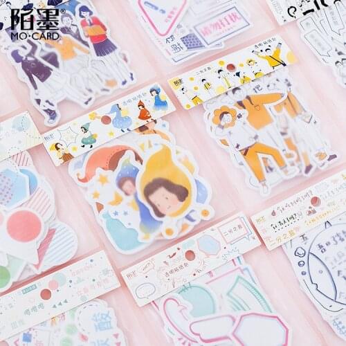 24 Pcs/bag Lovely Boys Girls Mini Paper Sticker Decoration Diy Diary Planner Journal Scrapbooking Seal Sticker Kawaii Stationery