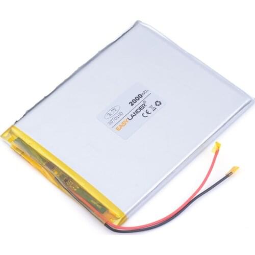 3070100 thick 3MM wide 70MM length 100MM 3.7V Newman A73HD built-in battery 2000mah For andorid phone toys
