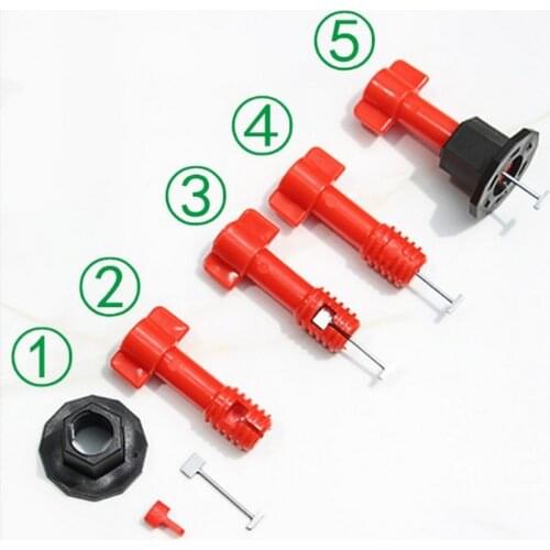 75pcs Level Wedges Tile Spacers Stainless Steel Flooring Wall Tile Leveling Construction Tools Tile Leveling System Leveler