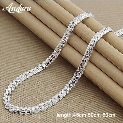 Серебряные цепочки Andara China At AliExpress