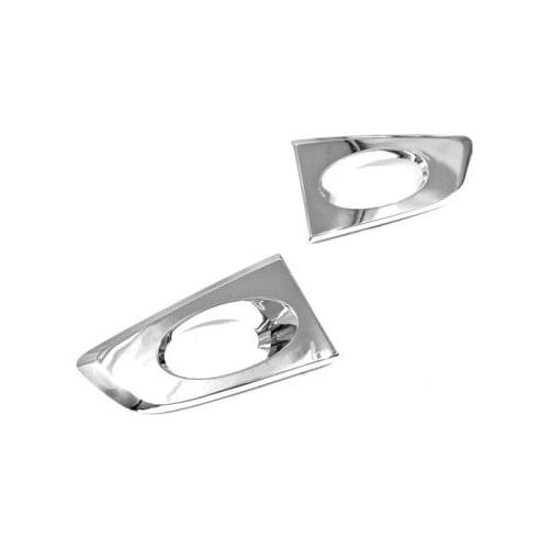 Free shipping special decoration ABS Car fog lamp lights cover Auto car Accessories for Honda Jazz Fit 09-12