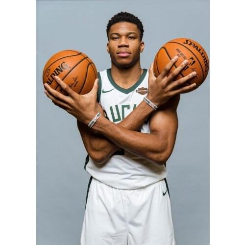Giannis Antetokounmpo basketball star 4 Wall Sticker Silk Poster Art Light Canvas Home Decoration