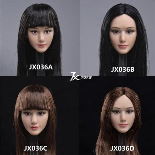 Hot Spot JXTOYS 036 1/6 Mayfair Beauty Head Carving Asian Beauty Asian Star Applicable to 12-inch Woman Doll Model