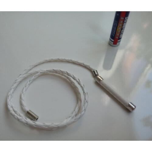 Custom 1/6th White Leather Whip Model for 12" Phicen Male & Female Body Doll