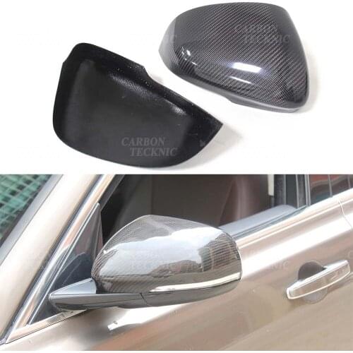 For Jaguar XE XKR Mirror Cover Add On&Replacement XJ XF Carbon Rear Side View Mirror Cover 2011 2012 2013 2014 2015 2016-2019