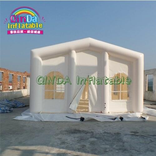 Durable PVC Tarpaulin Inflatable Wedding Tent / Inflatable Tent For Party inflatable glass marquee