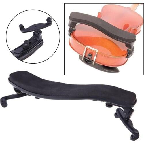 Adjustable Rubber Violin Accessories Shoulder Rest Foam Pad 1/2 4/4 Violin Shoulder Practice Performance