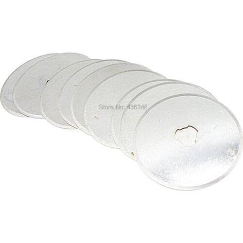 1/5pcs/10pcs 45mm Rotary Cutters Spare Blades Cut Fabric Leather Paper Sewing Quilting Quilters Sewing Fabric Craft Vinyl Paper