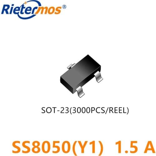 SMD triode SS8050 Y1 1.5 A NPN transistor MMBT8050 SOT - 23