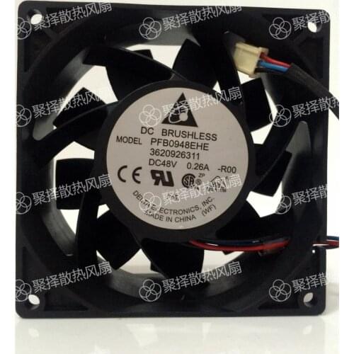 In PFB0948EHE R00 9 cm 48 v 0.26 A 9038 alarm fan fan 3 line
