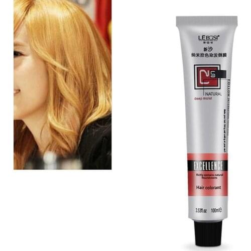 1 Pcs Hair Tint Colorant Semi Permanent Long Lasing Hair Cream Color Dye Paint Inverted hair dye cream MP789