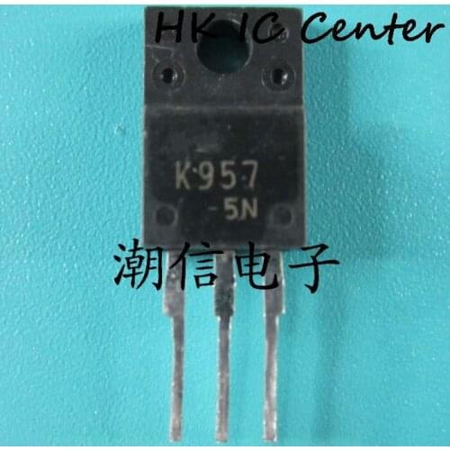 5PCS K957 2SK957 TO-220F 900V 2A new original IC NEW