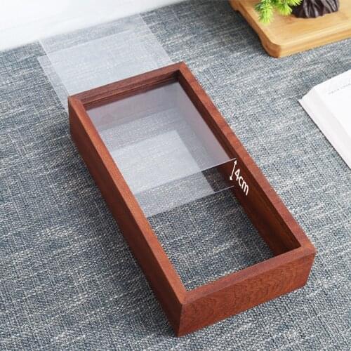 DIY Specimen Eternal Flower Photo Frame Internal Depth 4cm For Displaying Three-Dimensional Works Picture Frame With Plexiglass